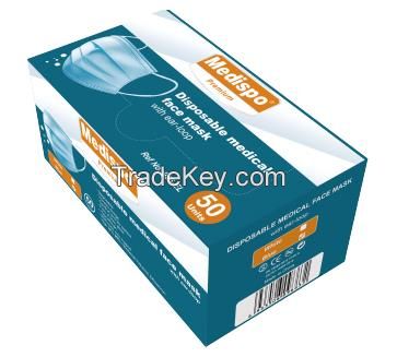 3 Ply Blue Medical Disposable Face Mask