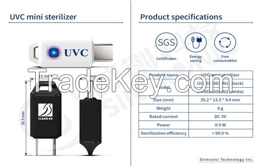 USB UVC Led Mini Sterilizer
