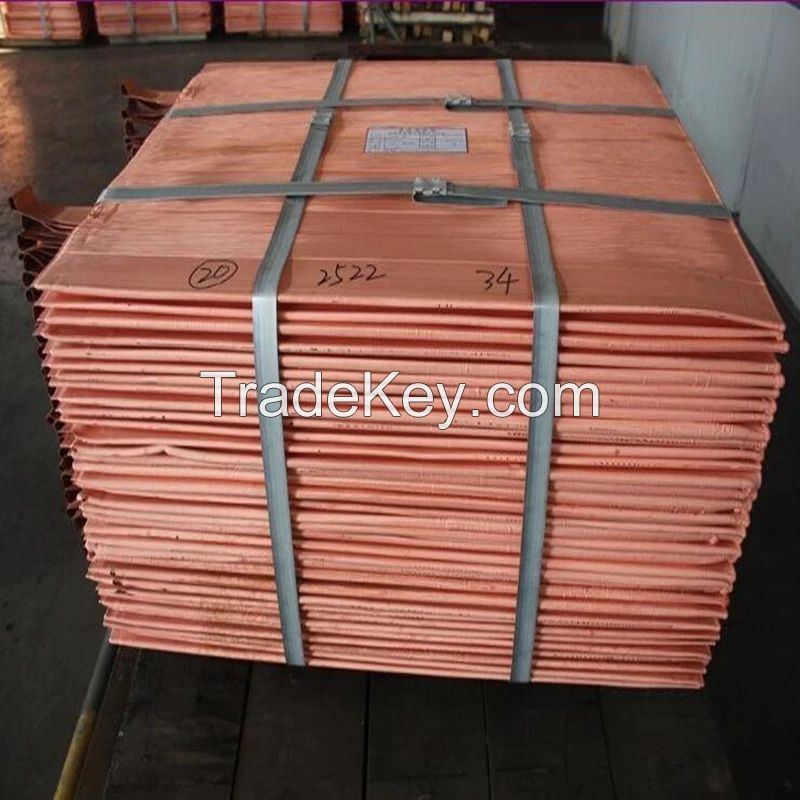 Copper Cathode used