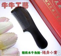 Natural HORN Hair COMB