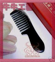Natural OX COW HORN COMB