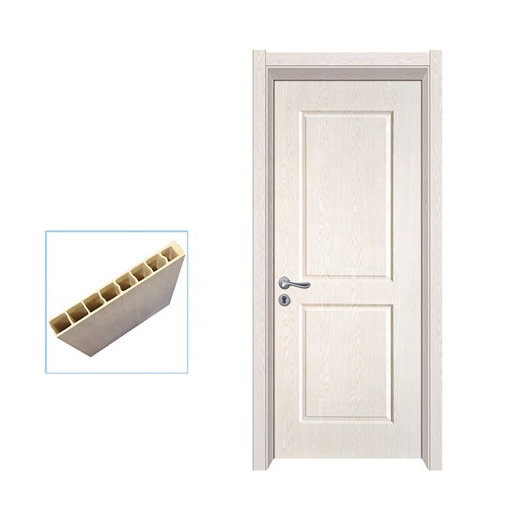 china waterproof and eco-friendly wood plastic composite wpc door