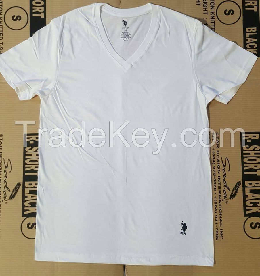 Men's white solid colour half sleeve t-shirt 