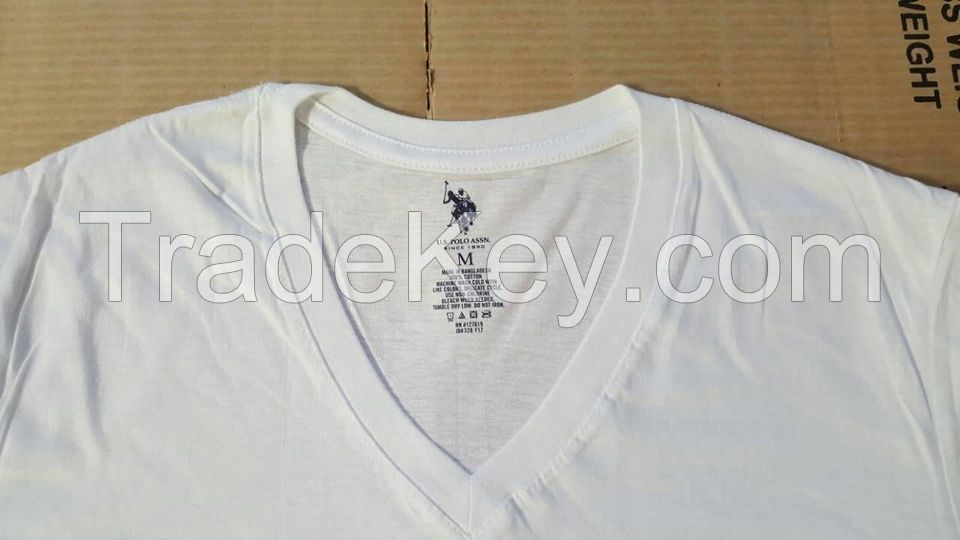 Men's white solid colour half sleeve t-shirt 