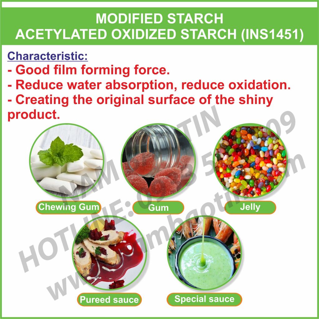 ACETYLATED OXI STARCH (INS1451)