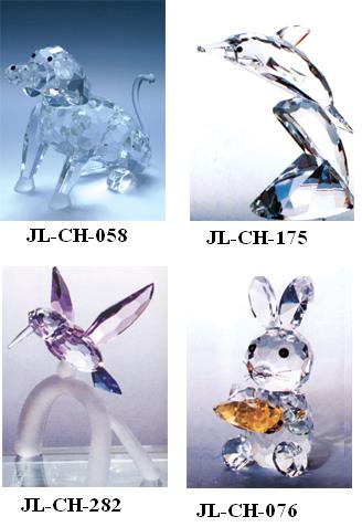 Crystal  Craft-- Figurines
