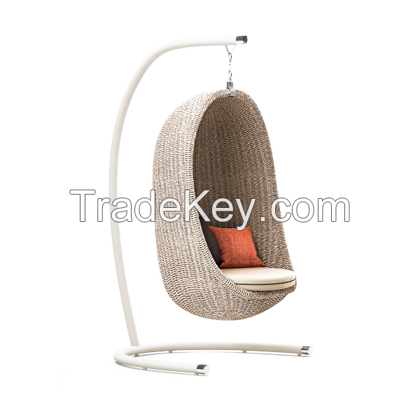 Arvabil Handmade Wicker Nest Egg Swing for Home and Garden, Prime Design 