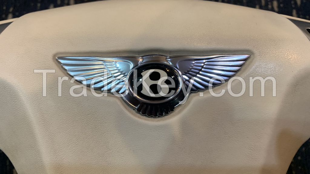 BENTLEY CONTINENTAL FLYING SPUR 2012 3 SPOKE STEERING WHEEL