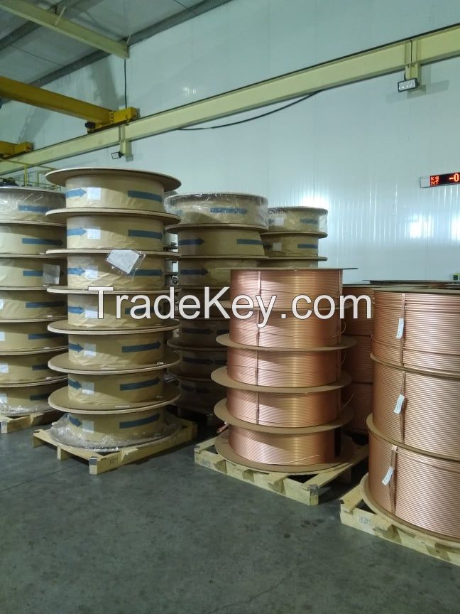 LWC, Inner-grooved tube, Straight tube, Pancake Coil, Mother tube, Insulated tube