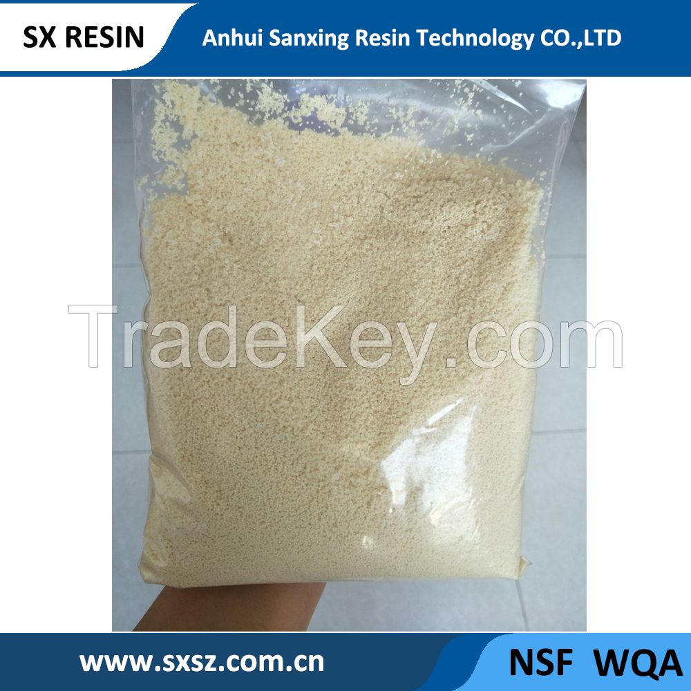 D113 Macroporous Weak Acid Cation Exchange Resin