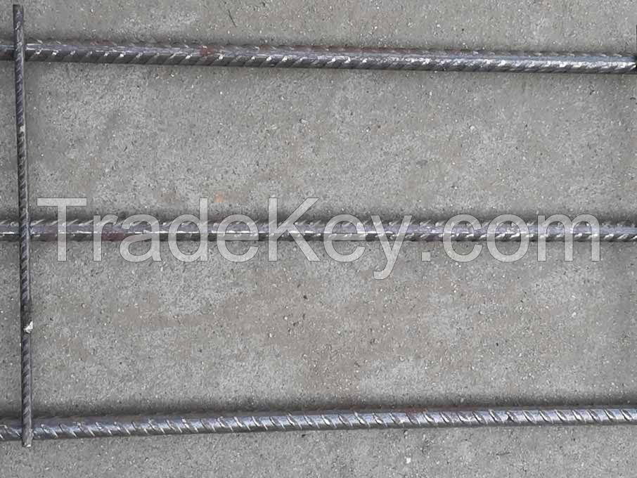 Slab mesh reinforcement for footing slab, beam and piers