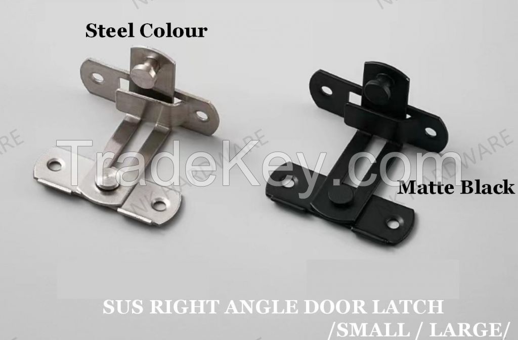 90 Degree Thickened Stainless Steel door latch security latch SUS-201/304