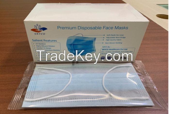 2 and 3 Ply non surgical mask