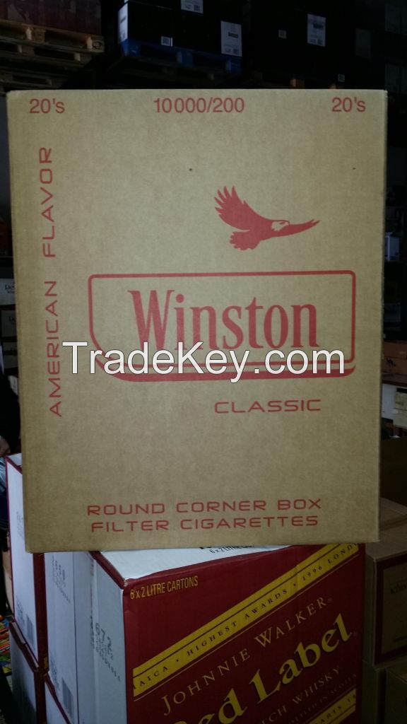 winston cigarette boxes / cases