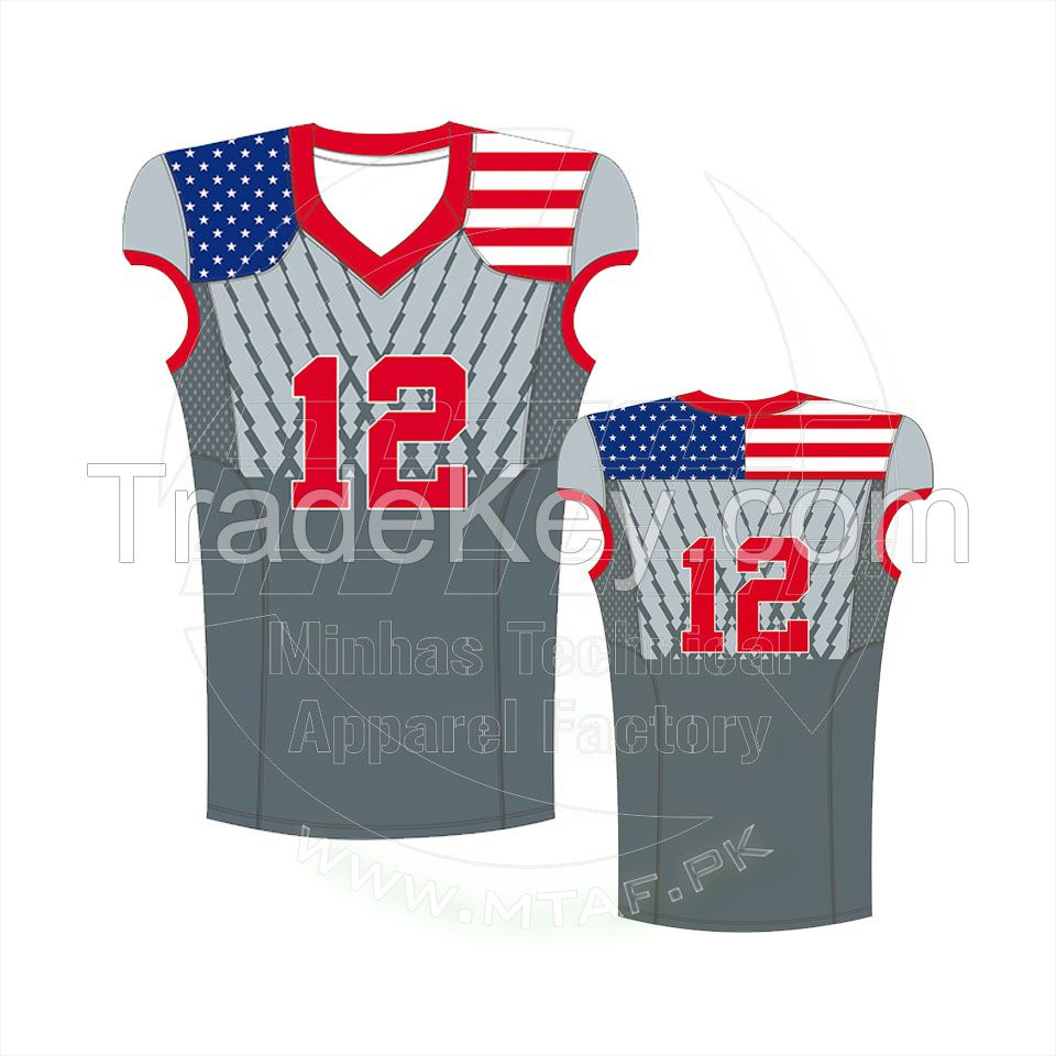 Custom football uniforms