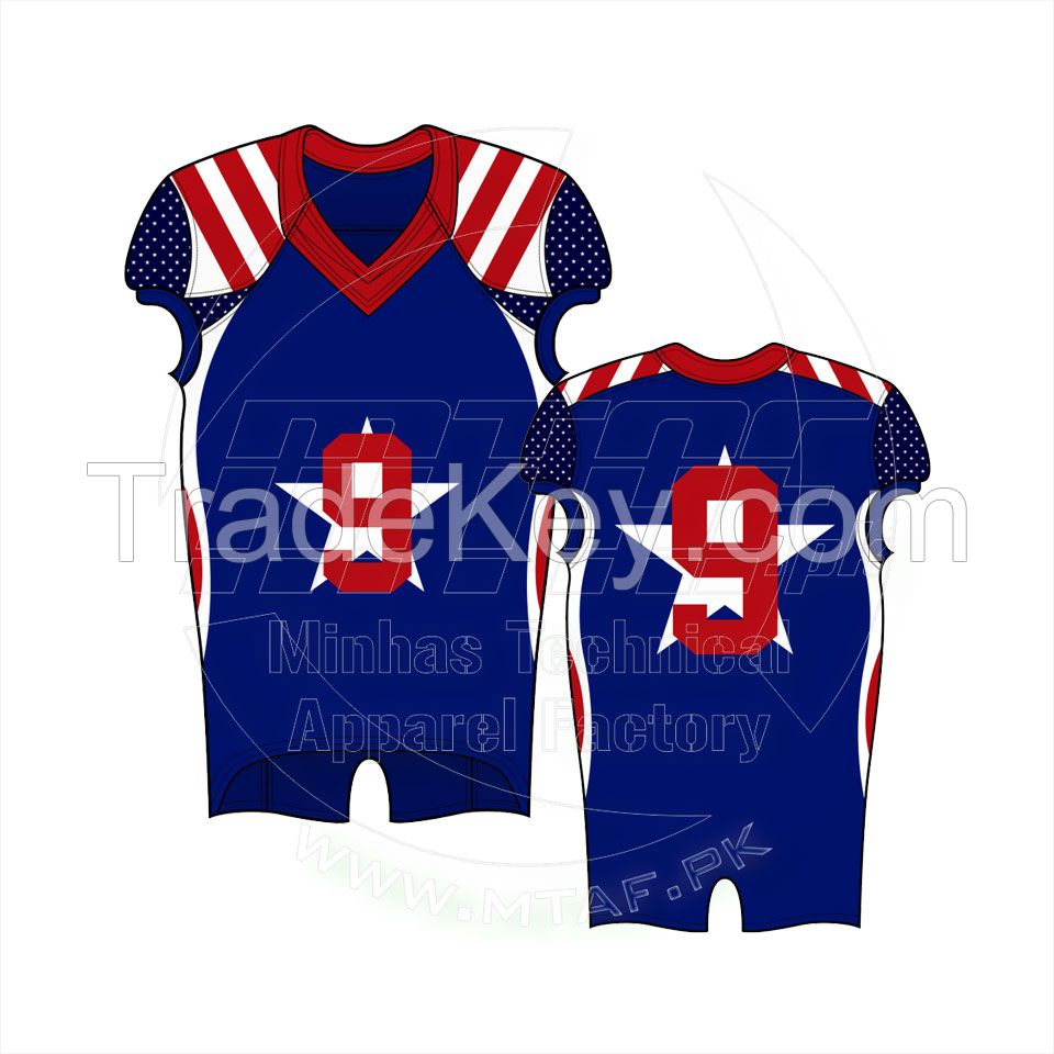 Custom football uniforms