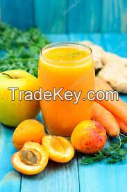 Highly premium natural Carrot Apricot Apple juice