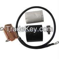 grounding kit,Feeder cable grounding kit,click on grounding kit ,Universal Grounding earthing kit