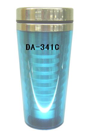 inner stainless steel outer plastic mug