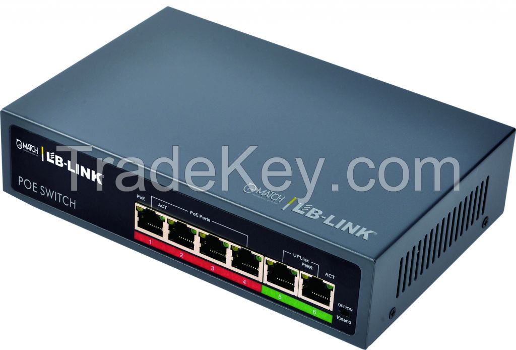 Match LB link poe 4 port switch