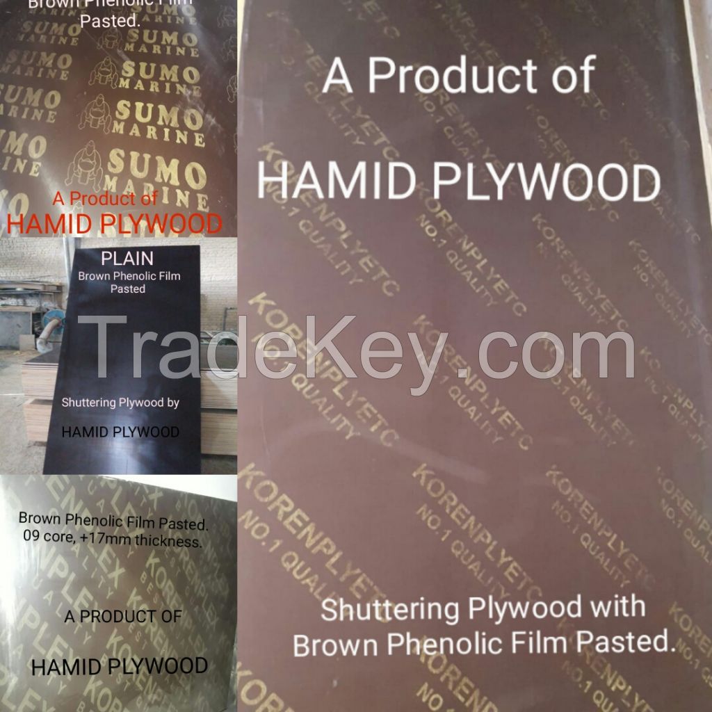 High Pressure Film Face Shuttering Plywood Sheets