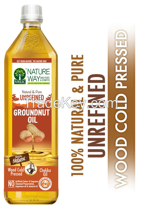 Buy 100 % Pure Cold Pressed Groundnut Oil