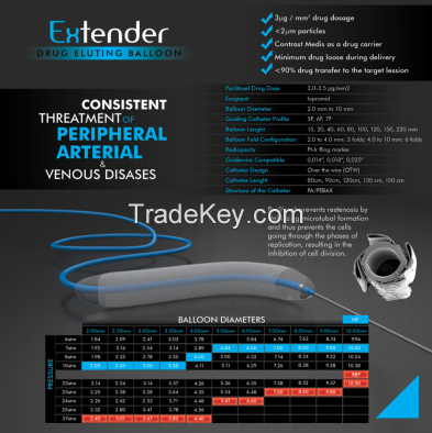 Extender DRUG ELUTING BALLOON