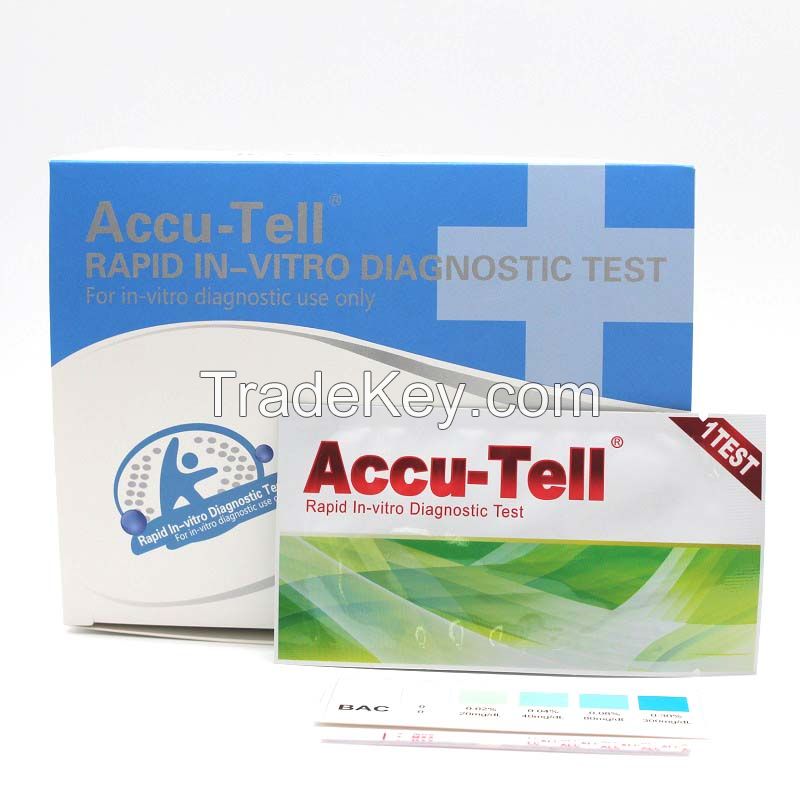 Accu-TellÂ®Â Alcohol Rapid Test Strip (Urine)