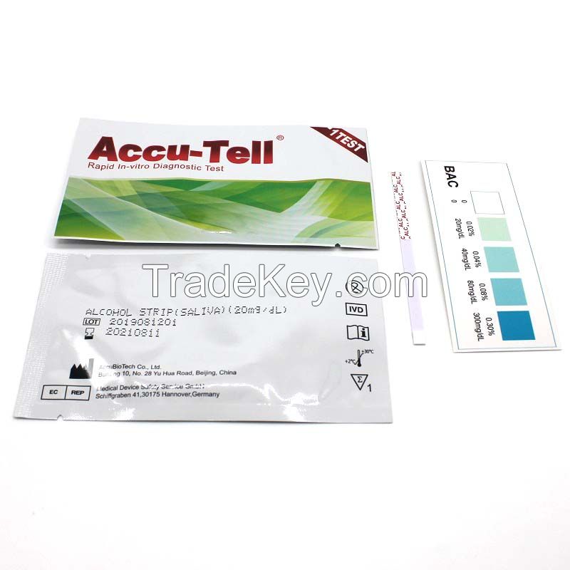 Accu-TellAlcohol Rapid Test Strip (Urine)