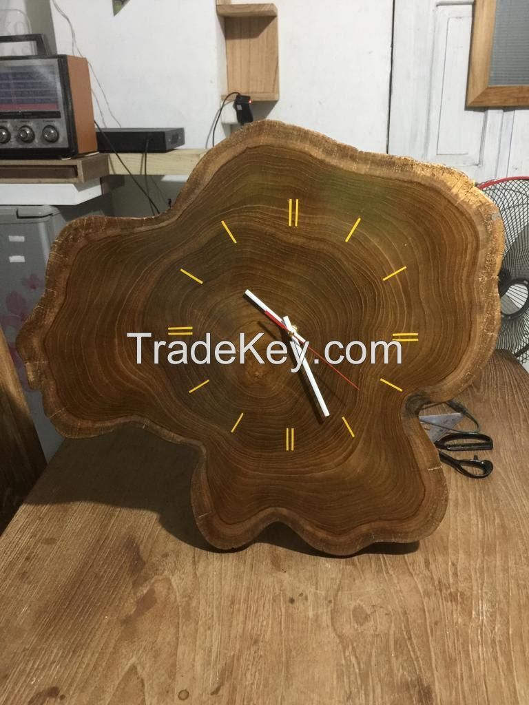 Wooden clocks