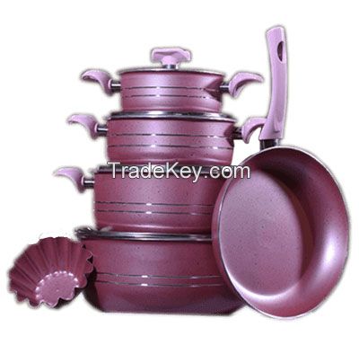 Non-stick Granite Cookware Set