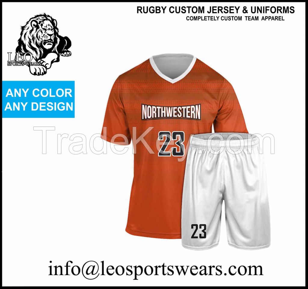 Custom Men      s Performance Fit Rugby Jersey