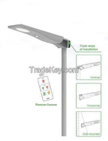 1960LM 15W Solar LED street light Selene