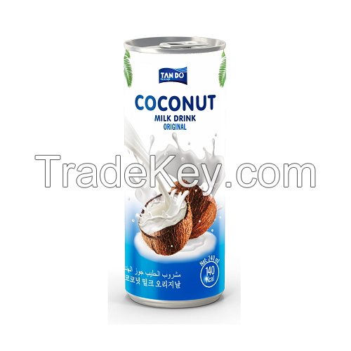 Coconut Milk Drink with original flavor in Aluminum can 240ml