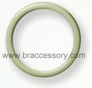Nylon coated bra adjustable ring