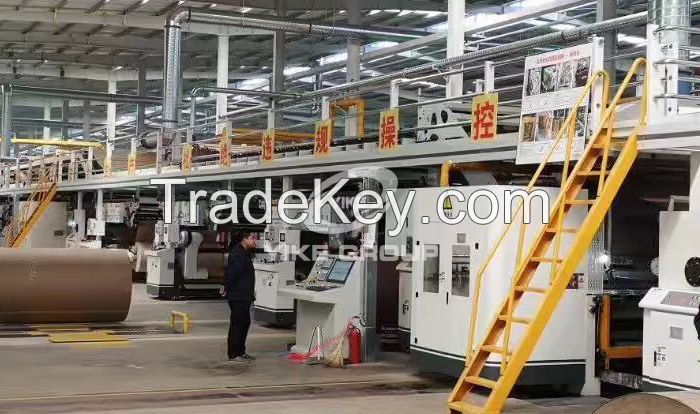 5 Ply Auto Corrugated Cardboard Production Line