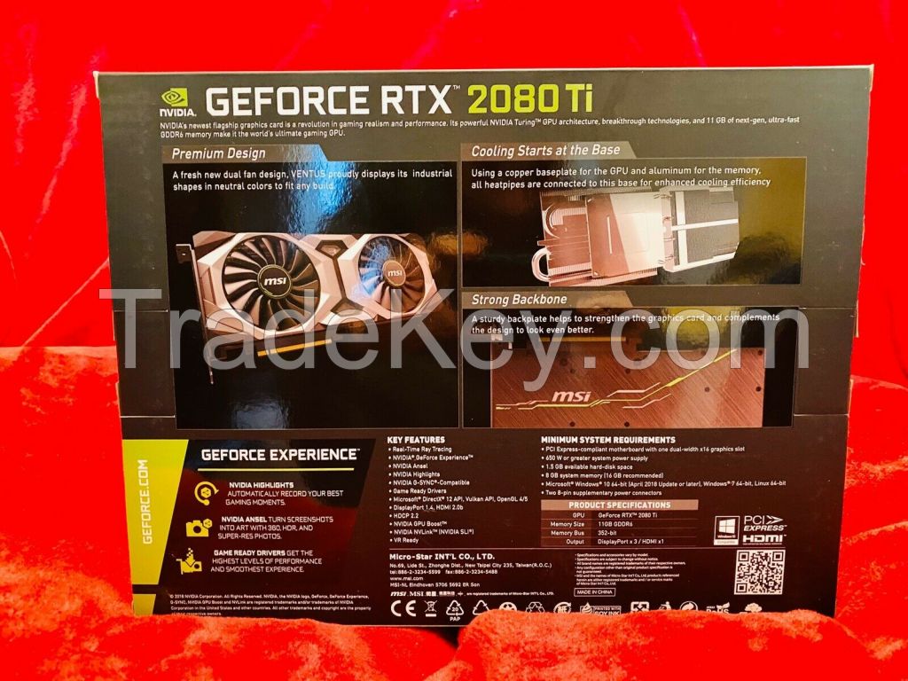 NVIDIA GeForce RTX 2080 Super 2080ti /2080 /2070ti /2070 /2060ti