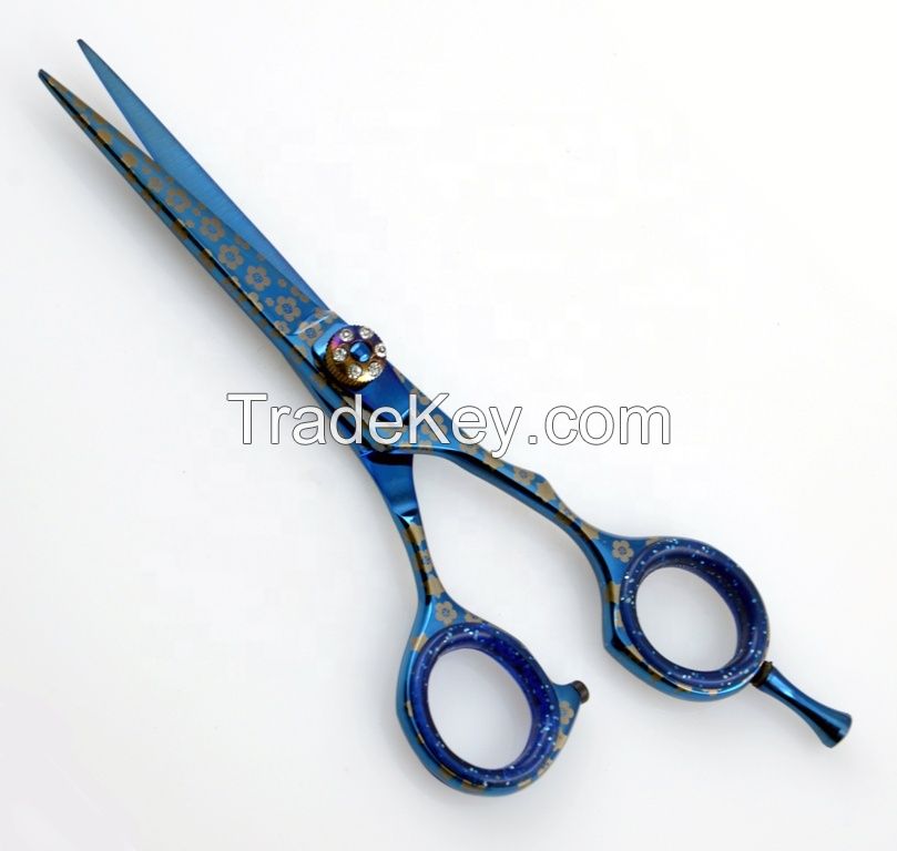 Professional Stainless Steel Hair Cutting  Scissors Barber Saloon
