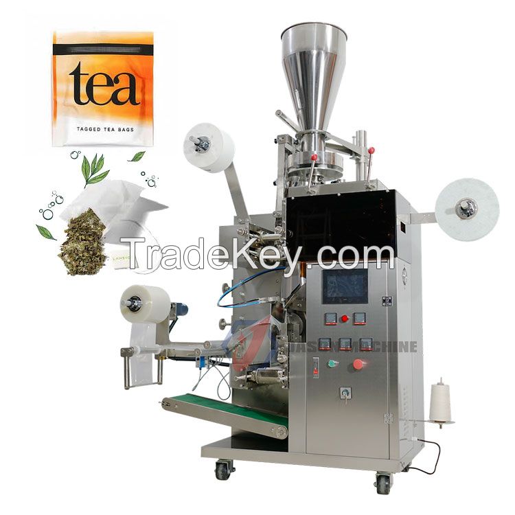 Automatic small tea bag filter paper tea powder sachet pouch packing machine