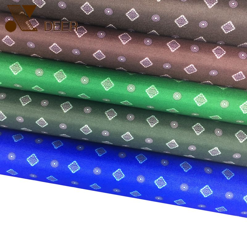 100% Poly 190T Taffeta Digital Print Lining For Garment