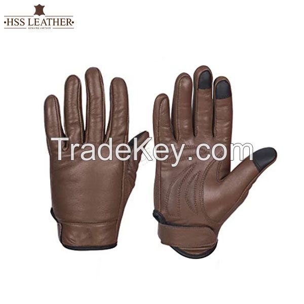 leather gloves