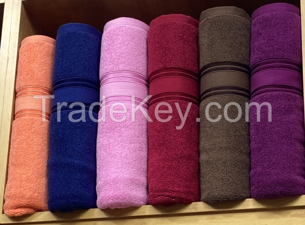 100% cotton bath towel