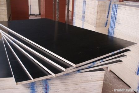 18mmx4&#039;x8&#039;  Waterproof Black Film Faced Plywood with Poplar core