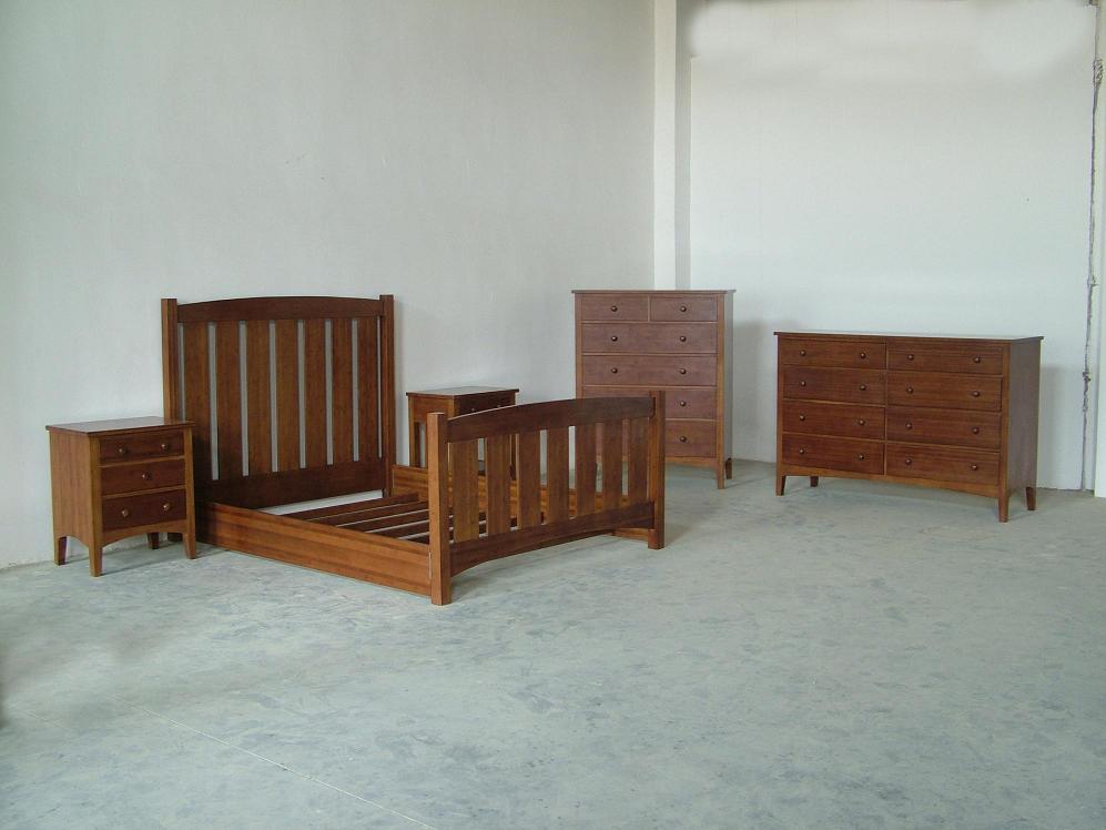 Solid Bamboo Bedroom Sets