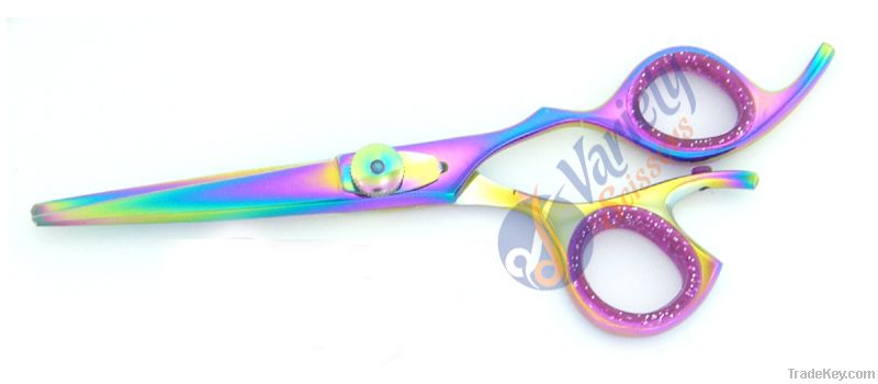 Titanium Barber Shears-Rainbow Scissor