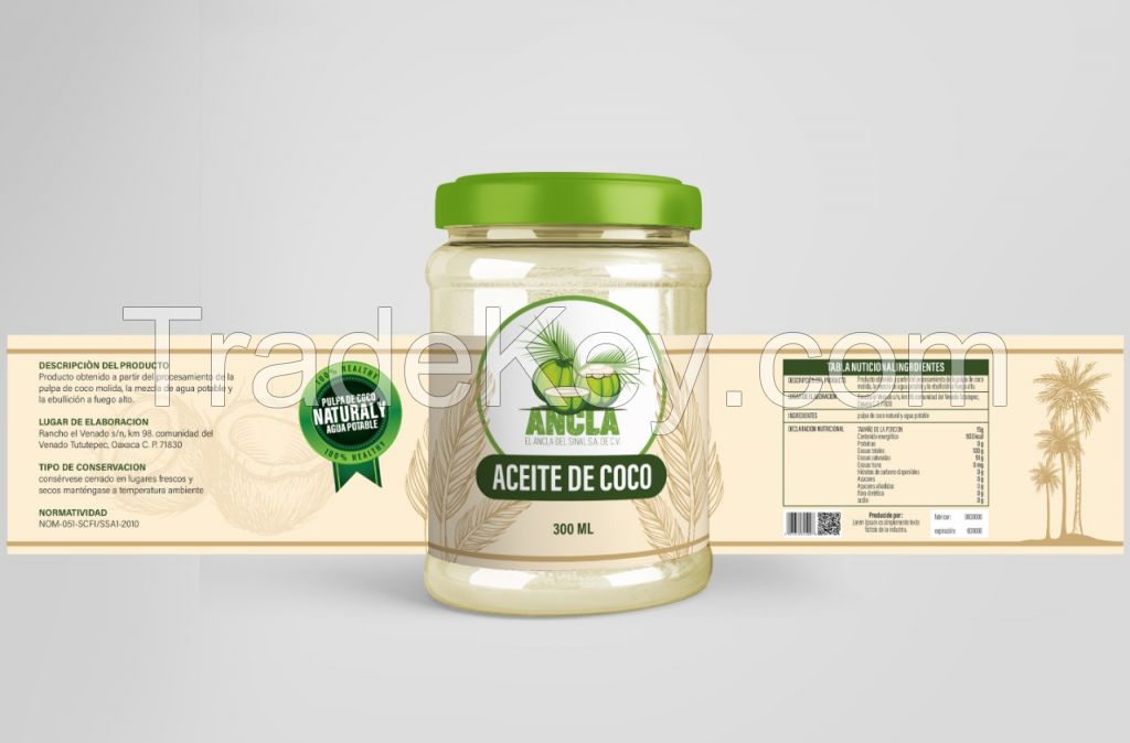 Coconut Pulp Oil