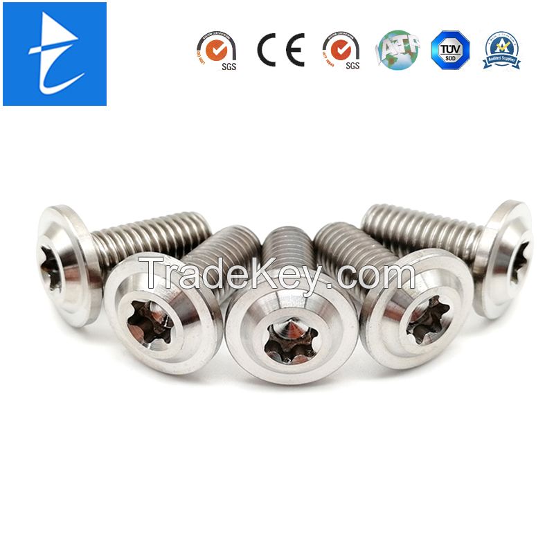 Fastener Custom Metal Stainess Steel Zinc Plated Full Thread Socket Head Shoulder Screw