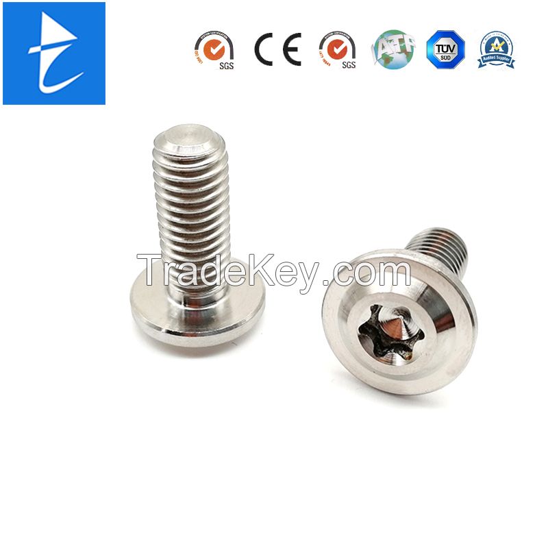 Fastener Custom Metal Stainess Steel Zinc Plated Full Thread Socket Head Shoulder Screw