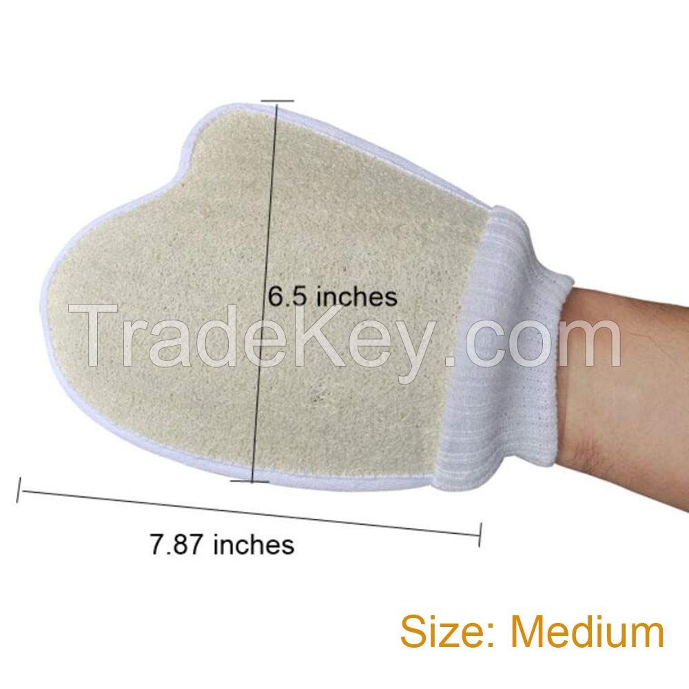 Loofah Gloves With Finger