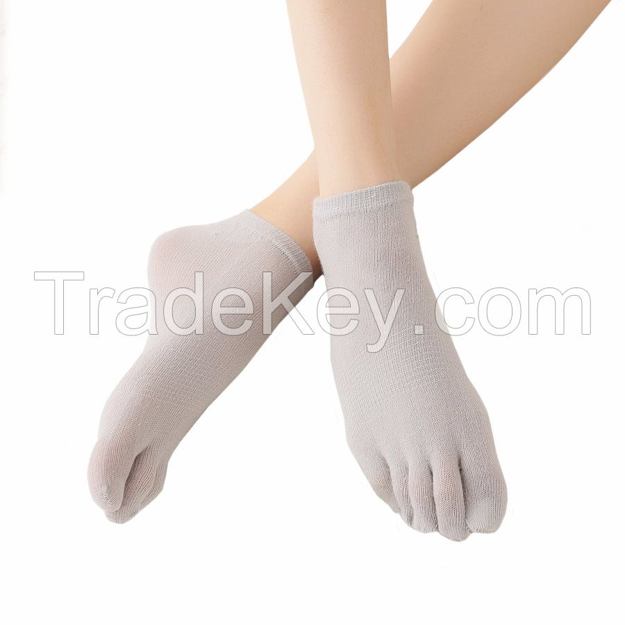 [DeParee] Cotton Five-Toes Ankle Socks